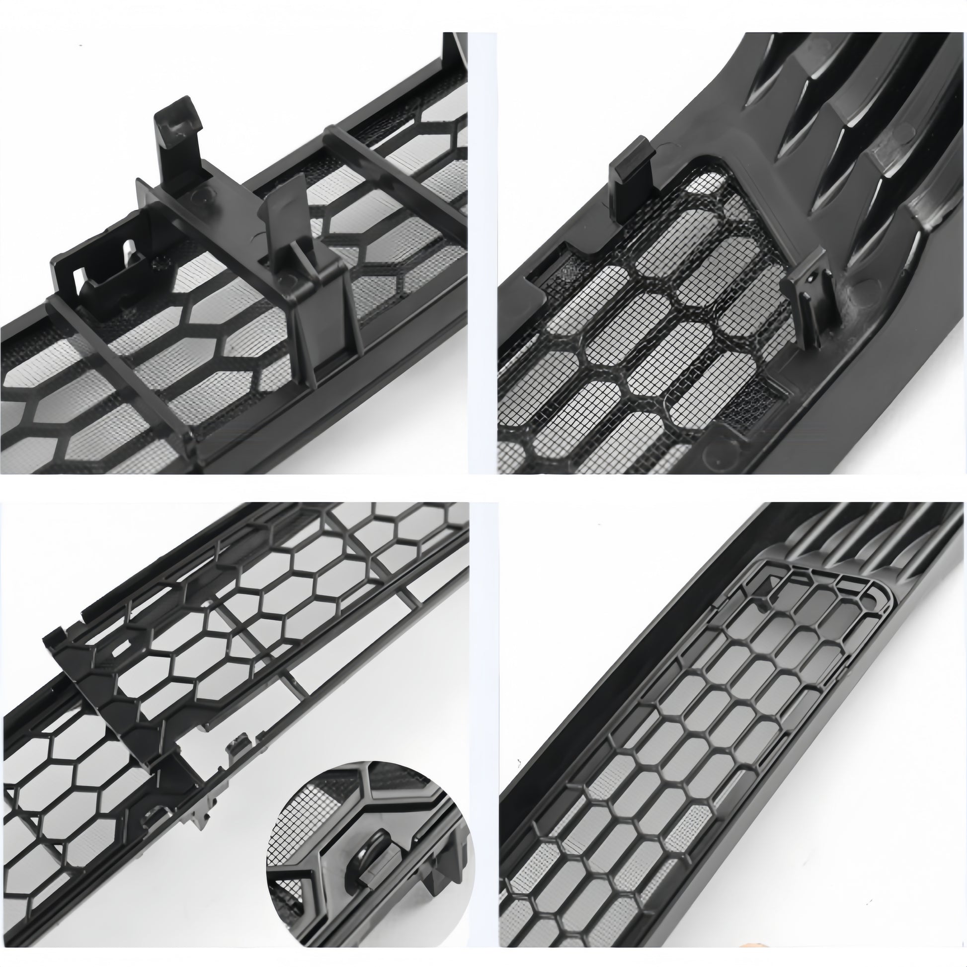 Durable ABS plastic with stainless steel mesh construction provides long-lasting, rust-resistant protection for Tesla Model Y Juniper