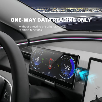 9-Inch HD Instrument Cluster with Apple CarPlay, Android Auto, OTA Updates & Camera – Compatible with 2021-2026 Model Y Juniper