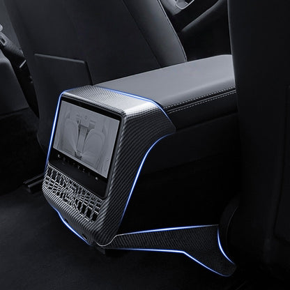 Durable ABS rear vent protector enhances Tesla interior while resisting scratches, impacts, and daily wear