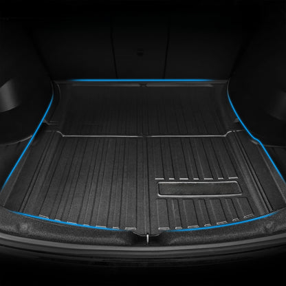 All-weather TPE cargo liner made for Tesla Model 3 Highland 2024+, providing scratch-free and waterproof trunk protection