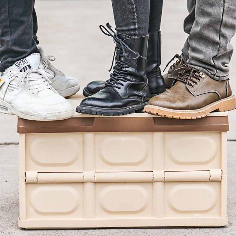 Durable PP car trunk storage box made from odor-free material with strong load-bearing structure for long-term use