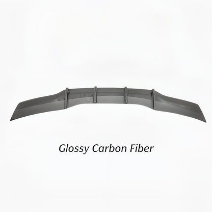 Easy installation rear bumper diffuser for Model 3 Highland, attaches with automotive-grade adhesive, no drilling needed