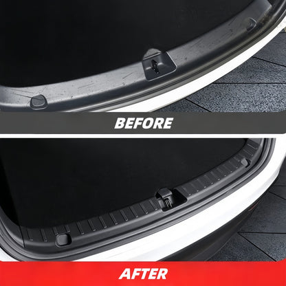 Easy install rear bumper guard for Model 3 Highland with tool-free setup and no drilling required