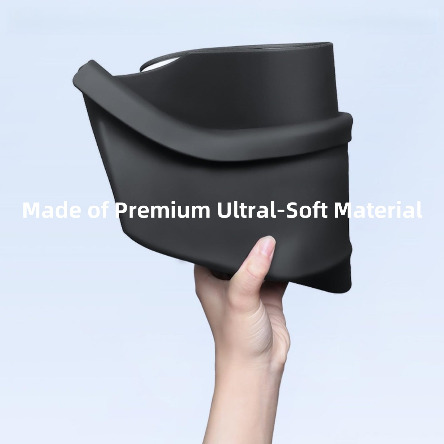 Easy-to-remove and clean TPE door insert, designed to protect interior lining and maintain a tidy Model 3 Highland cabin