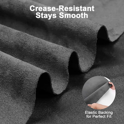 Microfiber suede car interior wrap providing a soft touch finish for consoles, doors, and decorative panels