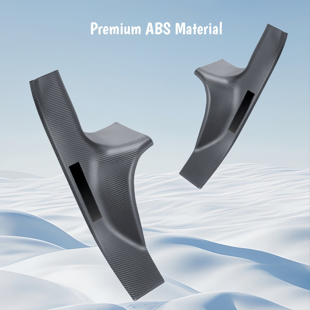 ABS door step protector for Model 3 Highland helping prevent scratches and enhance interior appearance