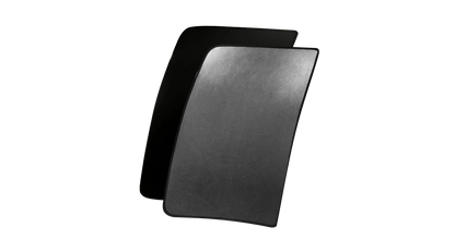 Easy-install foldable sunshade for Model 3 Highland glass roof that attaches with clips and stores compactly when not in use