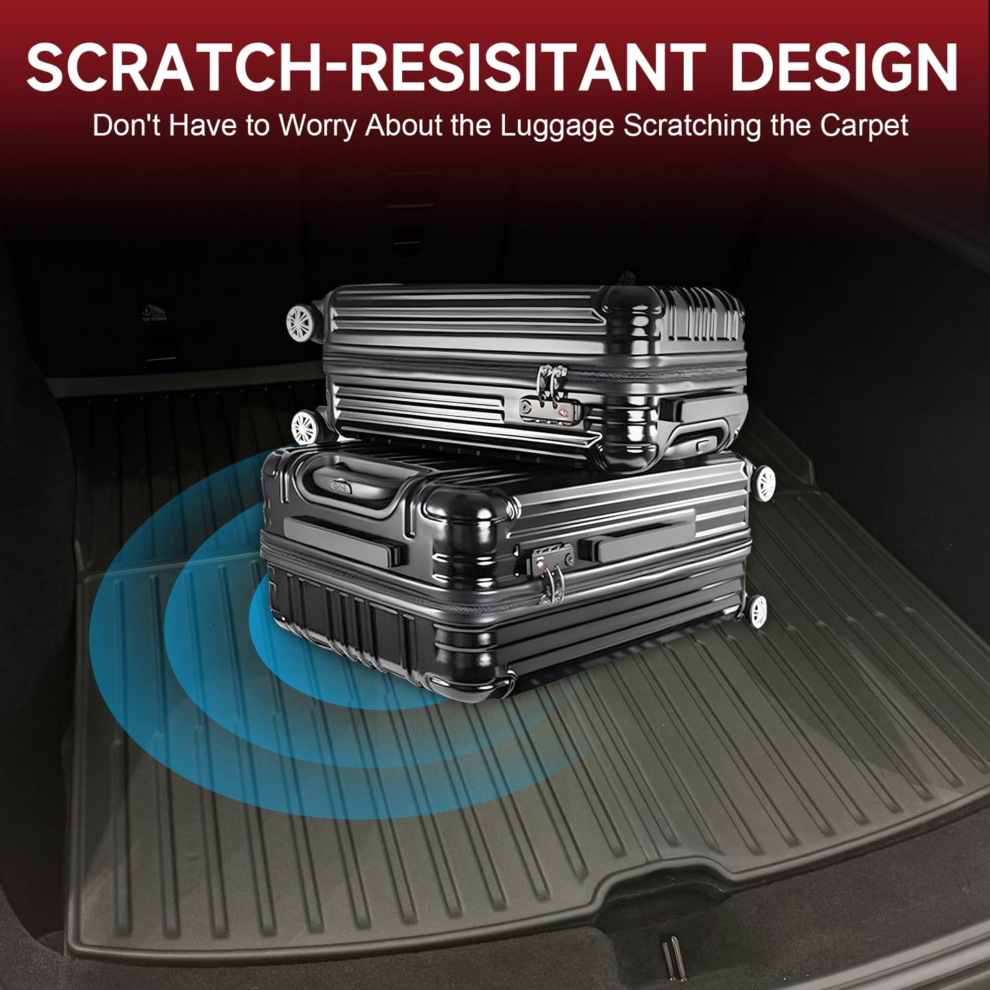 Tesla Model Y 2025 trunk mat with easy-clean, anti-slip surface offering reliable all-weather protection against dirt, mud, and liquids