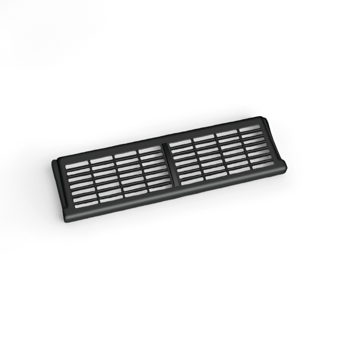 Model Y rear HVAC vent protector designed to block dust, debris, coins, and small items while maintaining airflow