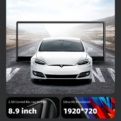 Plug-and-play dashboard screen upgrade for 2024-2025 Model 3 Highland, retaining factory functions and easy installation