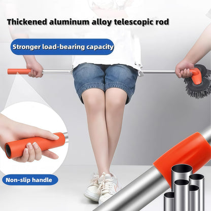 Professional car wash brush mop delivers streak-free cleaning, removing dirt and stains while protecting vehicle paint finish