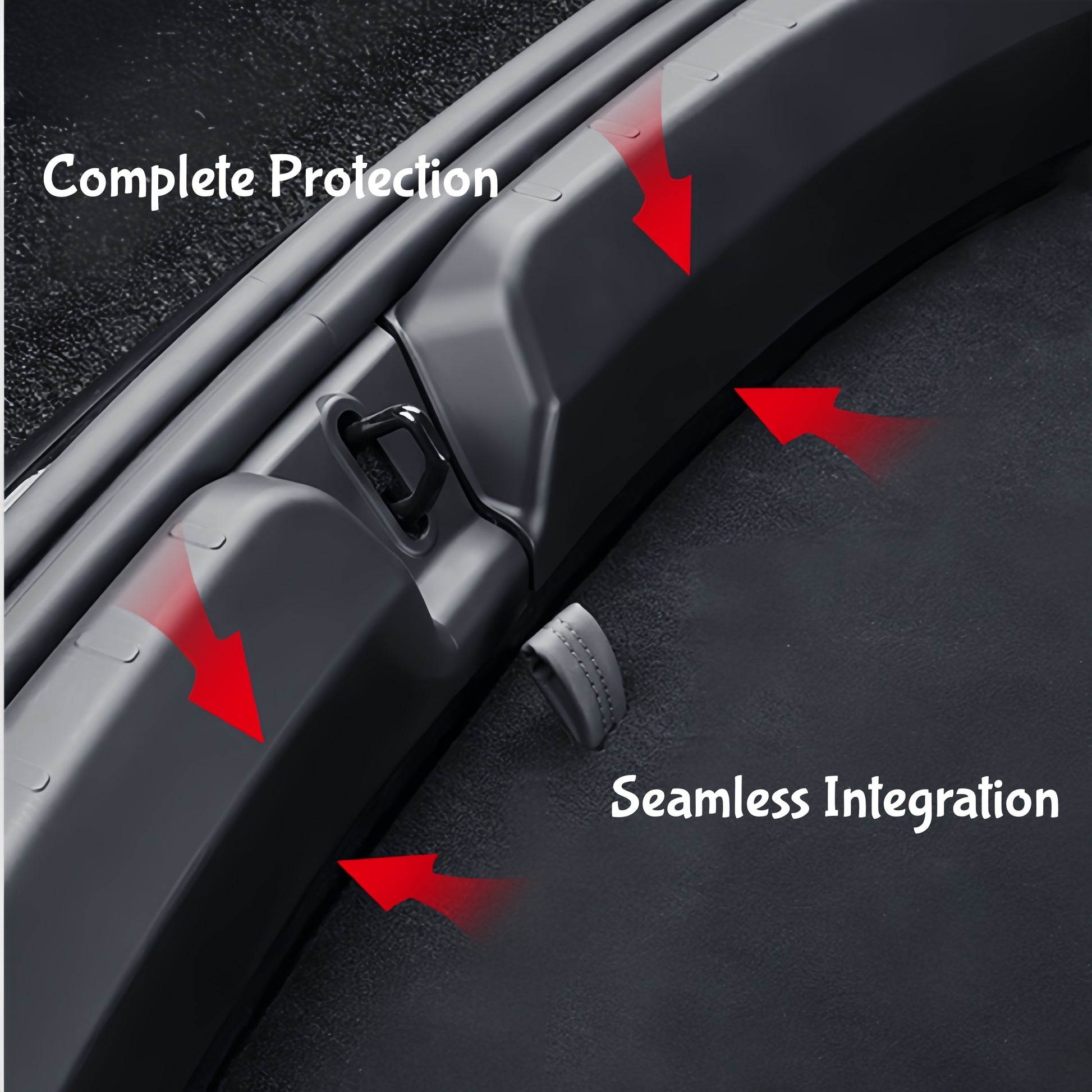 Rear bumper scratch protector for Model 3 Highland 2024–2026 helping prevent paint damage from daily use