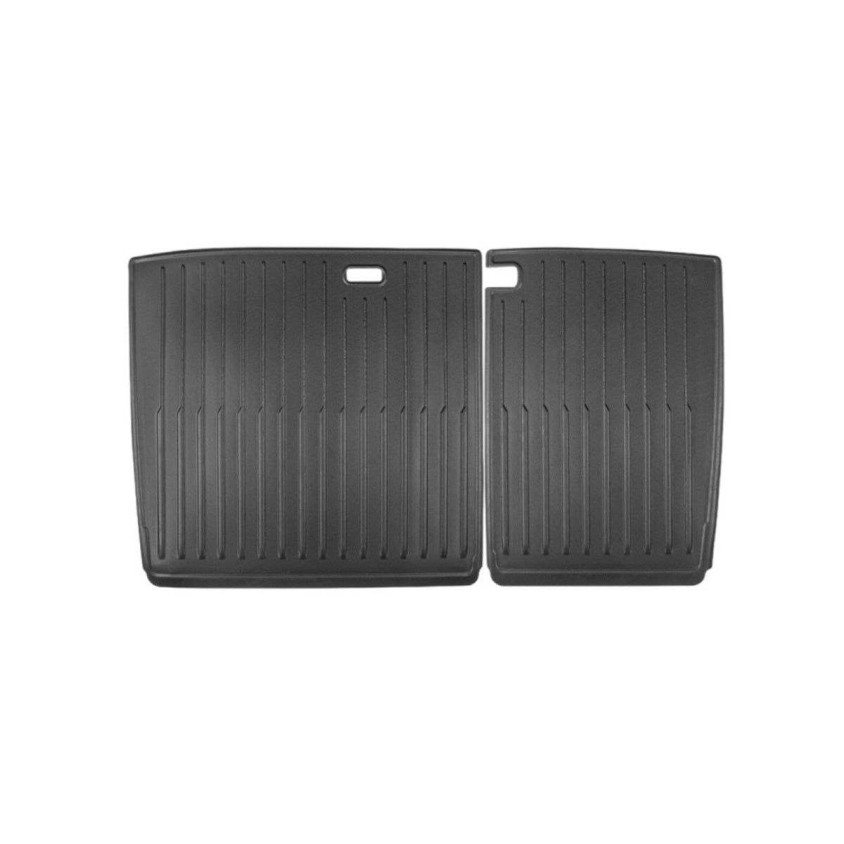 Rear seat protector made of durable waterproof TPE designed for the 2024–2025 Tesla Model 3 Highland, offering full backrest coverage