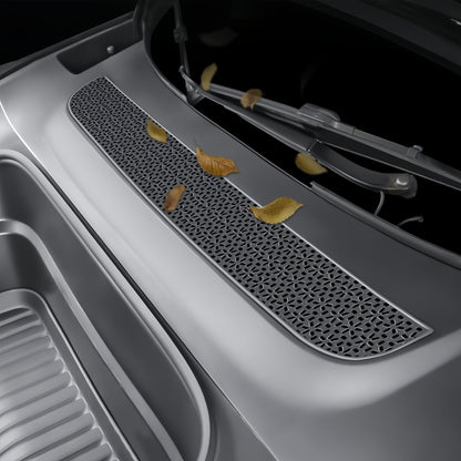 Easy install air vent cover for Tesla Juniper Model Y with non-destructive fit and secure snap-in installation