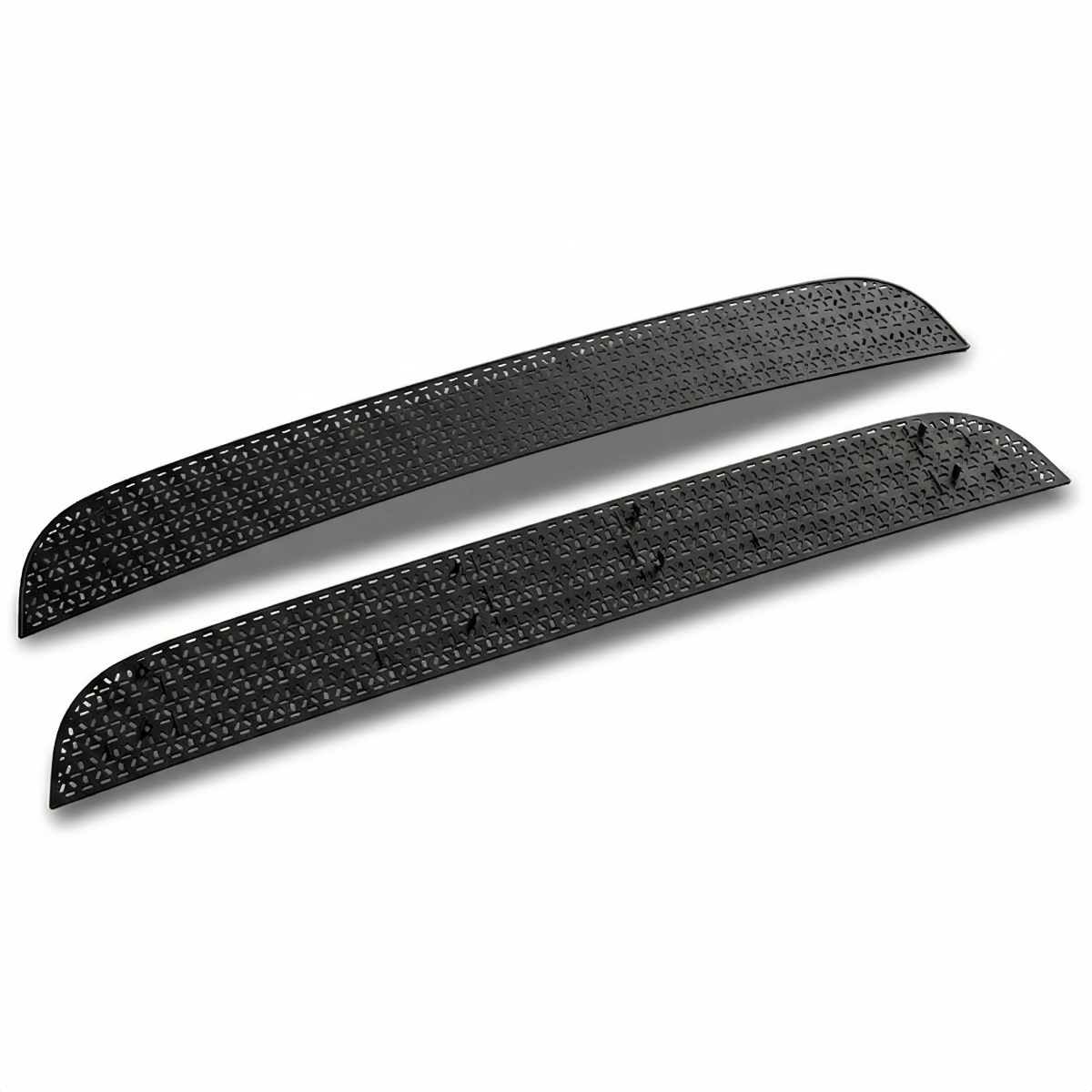 Air intake protective cover designed for Tesla Model Y 2025 Juniper to block debris and protect HVAC airflow system