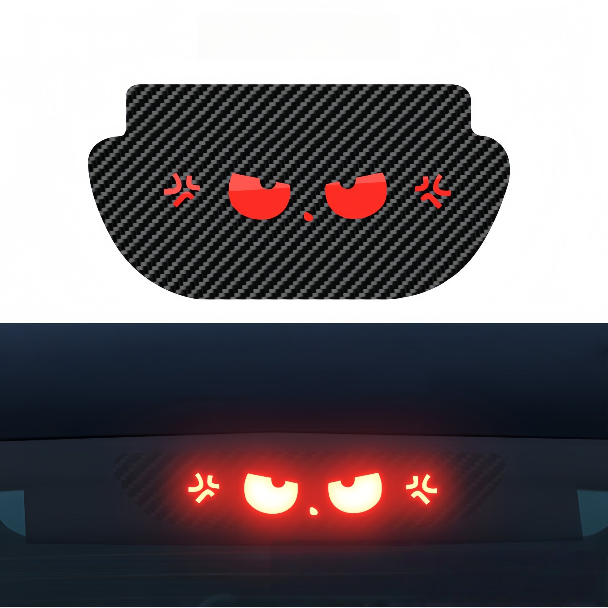 Tesla Model Y brake light cover fits 2021–2025 models including Juniper edition, custom fit design.