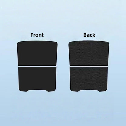 Custom fit roof sunshade for Tesla Model Y Juniper 2025-2026, seamless installation with no light leakage