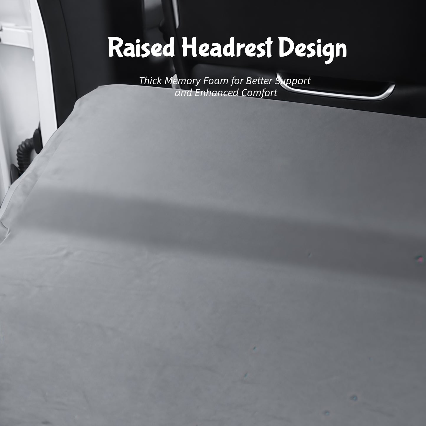 Rear trunk inflatable camping bed designed for Tesla Model Y Juniper, offering a stable and cozy sleeping platform