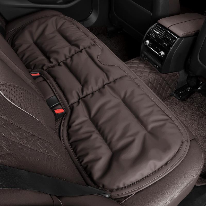 Universal auto accessory car seat cushion that adds comfort, protection, and elegant style to any seat
