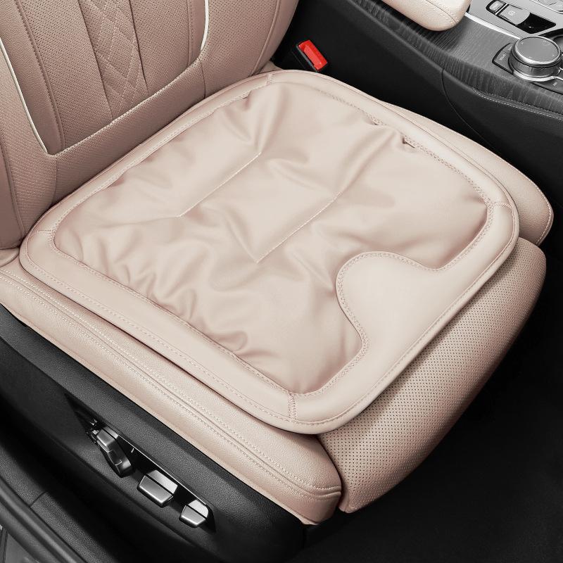 Universal seat cushion ideal for cars, office, or home chairs, providing ergonomic comfort and support