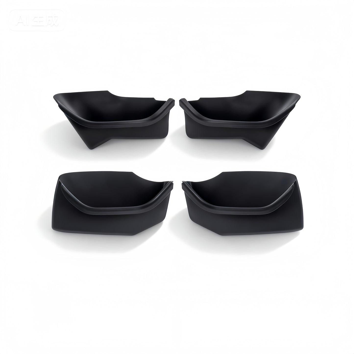 Waterproof TPE door storage compartment for Model 3 2024, offering durable everyday use and simple maintenance